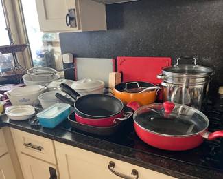 Corning Ware, pots & pans & kitchenware