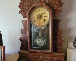 Gingerbread clock