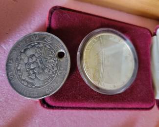 Silver coins