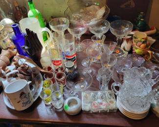 Vintage glasses and more