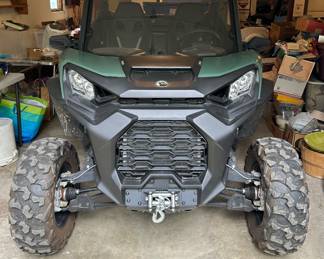 2023 Can-Am four wheeler low hours excellent condition like new. Includes snow plow.
