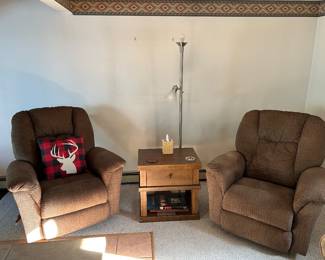 His and hers recliners