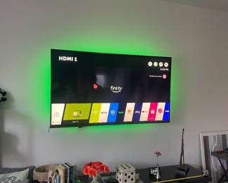 LARGE WORKING TV CAN'T SELL THE BRACKET BUT CAN SELL THIS TV