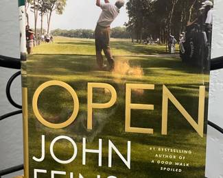 1ST ED ON THIS JOHN FEINSTEIN "OPEN " BOOK 