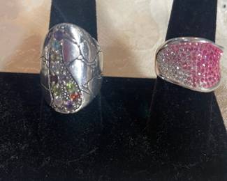 MORE STERLING RINGS