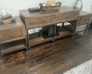 lots of things you can do with this set up - currently under the large tv which is not for sale