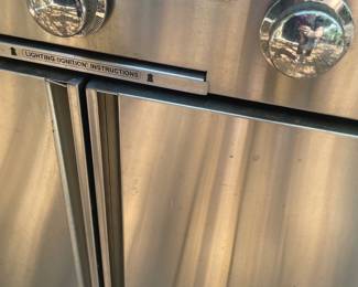 LARGE STAINLESS BBQ