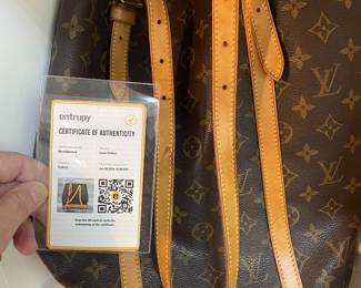 authenticated !!   vintage louis vuitton bucket bag 