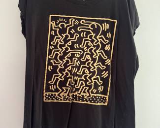 Women's UNIQLO SPRZNY Keith Haring Graphic T-Shirt Size M
