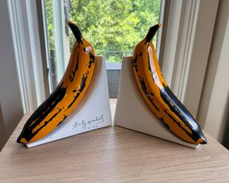 Kidrobot Andy Warhol - Banana Bookends Set 
