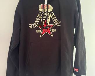 Obey "3 Decades of Dissent" Black Hoodie Size M