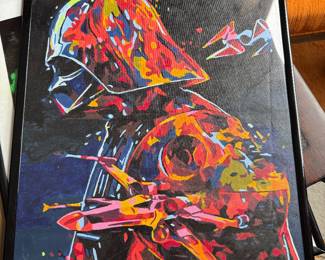 Paint by Numbers Darth Vader Portrait
