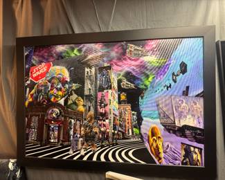 Framed Original Digital Print "Stop Wars" Signed by Ralph Rankin / Edition 22/250 