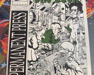 Permanent Press "DAS BOOK" Underground Comic Book 1993 by David Doubiniski