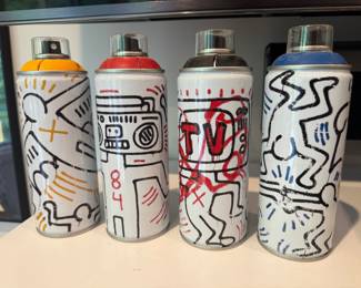 Montana Keith Haring Spray Paint Cans - Limited Edition Set of 4