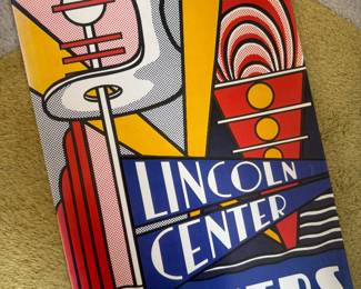 Vintage 1980 "Lincoln Center Posters" by Harry N. Abrams 