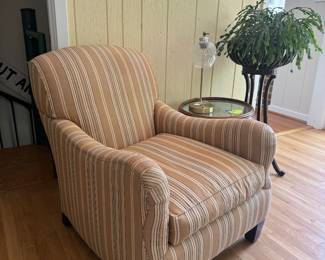 Crate & Barrel Upholstered Armchair (Pair Available)