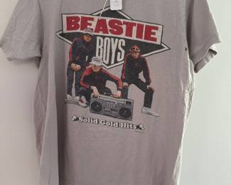 Beastie Boys "Solid Gold Hits" Burnout T-Shirt Size S