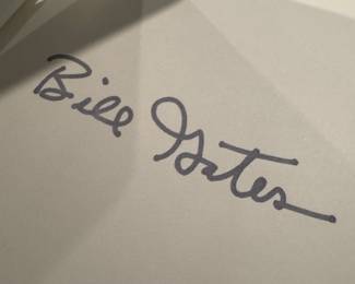 "Source Code/>, My Beginnings" Signed by Bill Gates with Special Note, Message and Recorded Cassette Tape by Bill Gates to the Owner