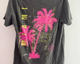 Timeless Miami "Pitbull MR 305" Graphite Grey T-Shirt Size S (Back)