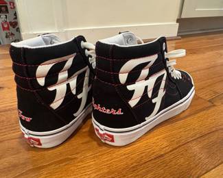 Vans Sk8-Hi Foo Fighters 25th Anniversary Sneakers Size 7