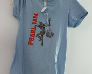 American Apparel "Stickman" Pearl Jam T-Shirt Size S