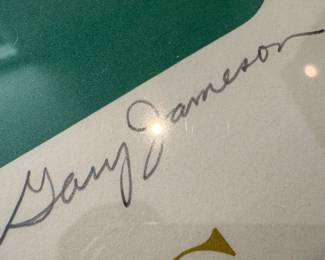 Artists Proof Screen print "You" for the Peace Corps 50th Anniversary in 2011 Signed by Gary Jameson