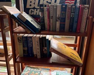 Large Collection of Political Books About US Presidents