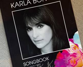 Songbook Signed by Karla Bonoff 