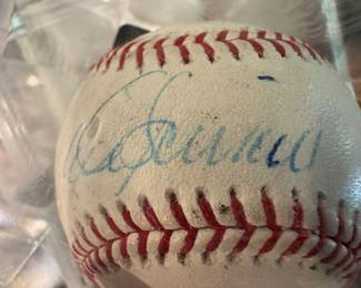 Mike Trout Signed Baseball