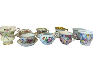 Collectible Collection of Fine Bone China