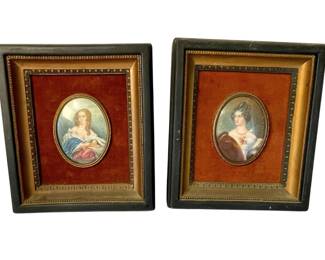 "Cameo Creation" portrait miniatures