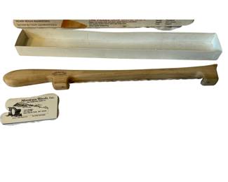 Vintage "Fiddle Bow" bread knife