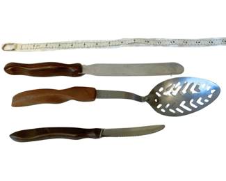 Three vintage Cutco mid-century kitchen utensils