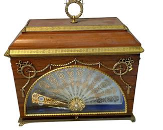 House of Igor Carl Faberg "Imperial Fan Clock"
