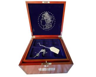 Uncirculated Morgan Silver Dollar Cabinet
