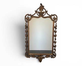 Rococco Gilt Wood Mirror