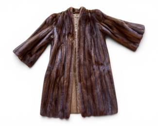 Vintage Mink Fur Coat