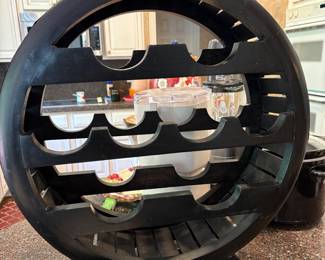 Wood wine rack