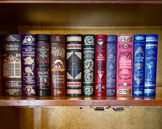 Barnes & Noble leather bound series