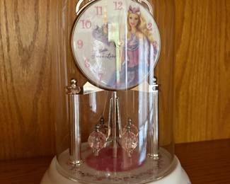Barbie Swan Lake anniversary clock