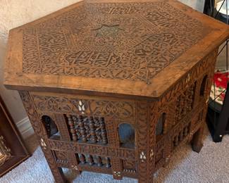 Ornate side table