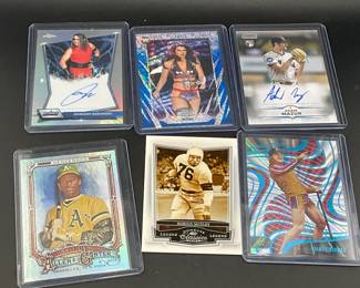 Sports Cards Including Autographed