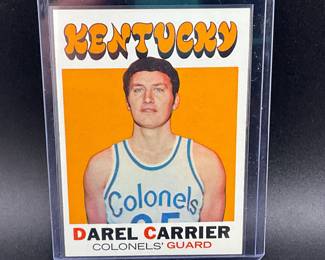 1971 Darel Carrier Basketball Card