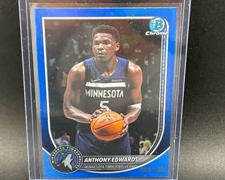 Anthony Edwards Basketball Card