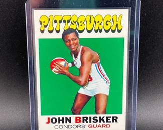 1971 John Brisker Basketball Card