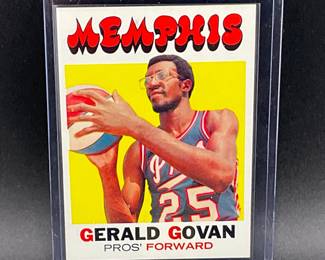 1971 Gerald Govan Basketball Card