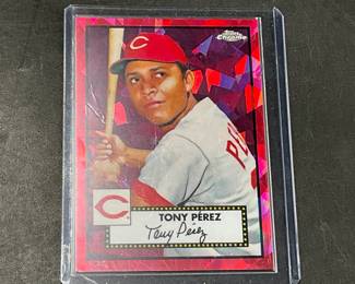 Tony Perez Baseball Card