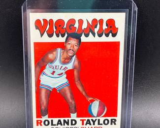 1971 Roland Taylor Basketball Card