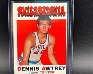 1971 Dennis Awtrey Basketball Card